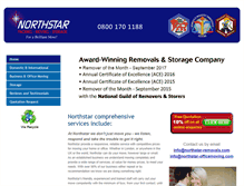 Tablet Screenshot of northstar-removals.com